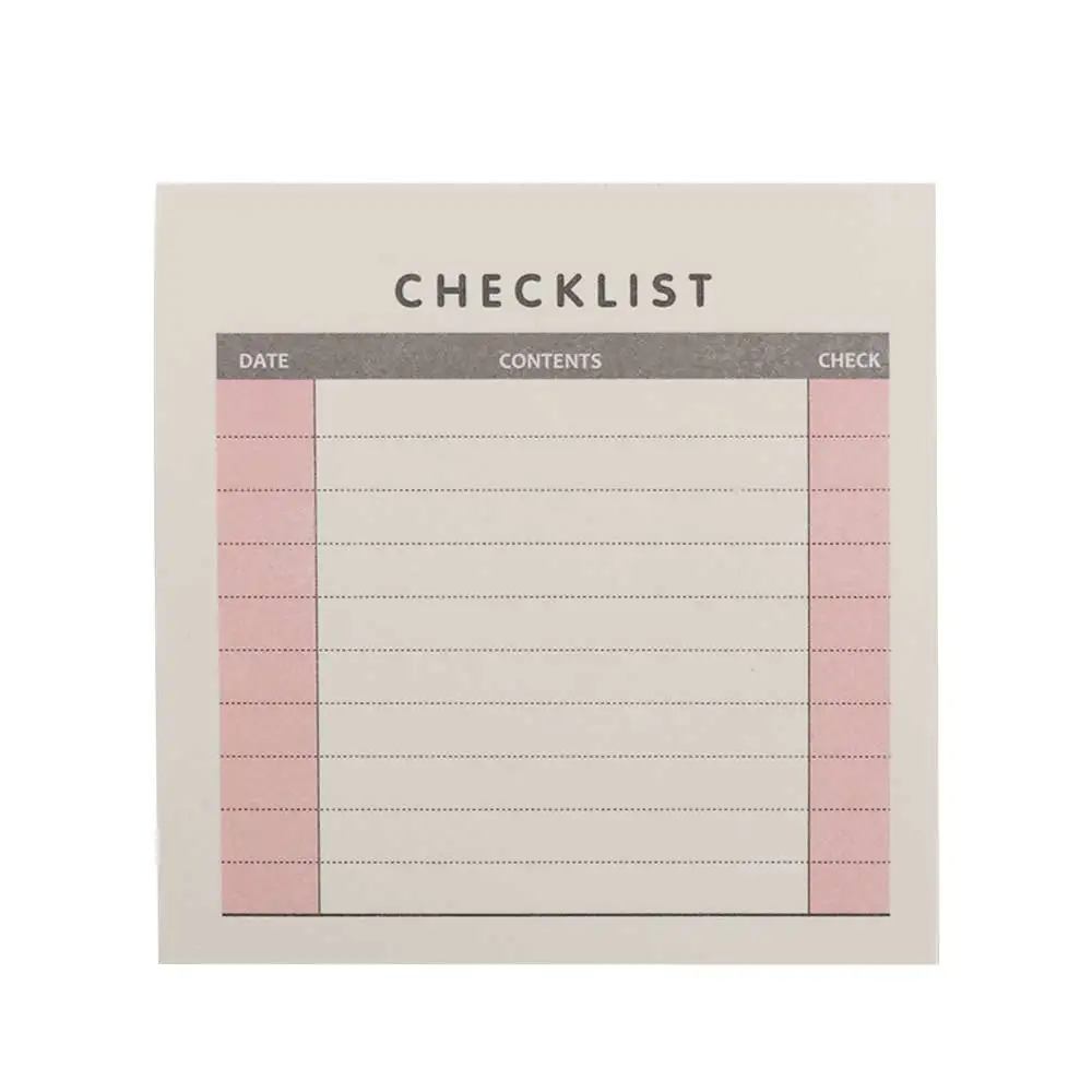 60-Sheet Planner and Checklist Notebook for Daily, Weekly, and Monthly Organization
