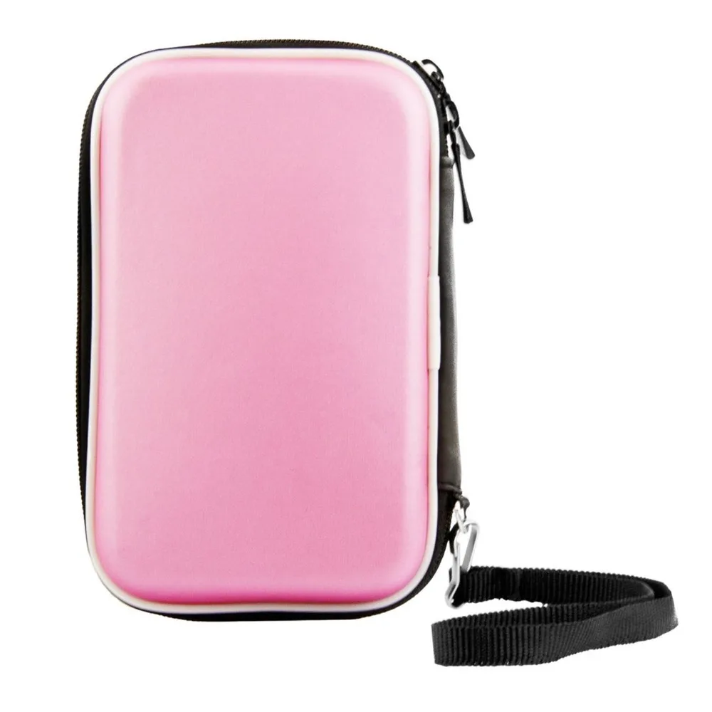 Shockproof Zipper Carry Travel Storage Case for External HD HDD 2.5 Inch Hard Drive Disk IDE SATA Enclosure Accessories