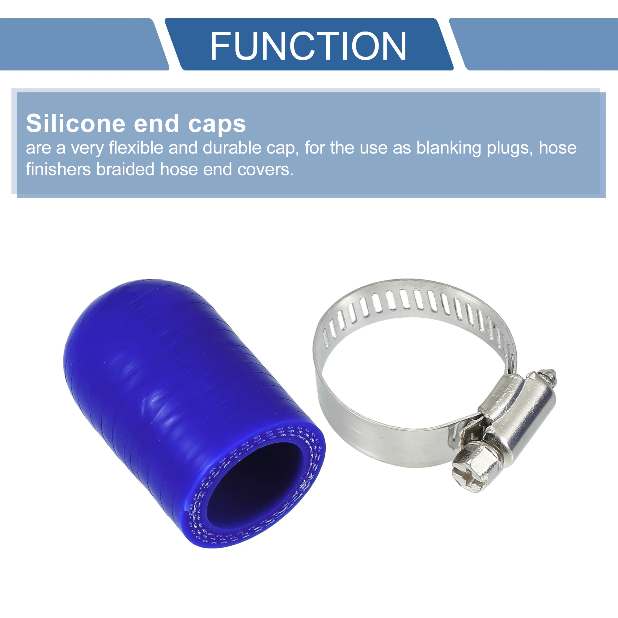 Tappo Per Sedile Auto A ABSOPRO 1 Pezzo 20mm 0.79 ID Universale Silicone Tubo Tappo - Auto - Silicone Nero Tappo Tappetino Auto Renault