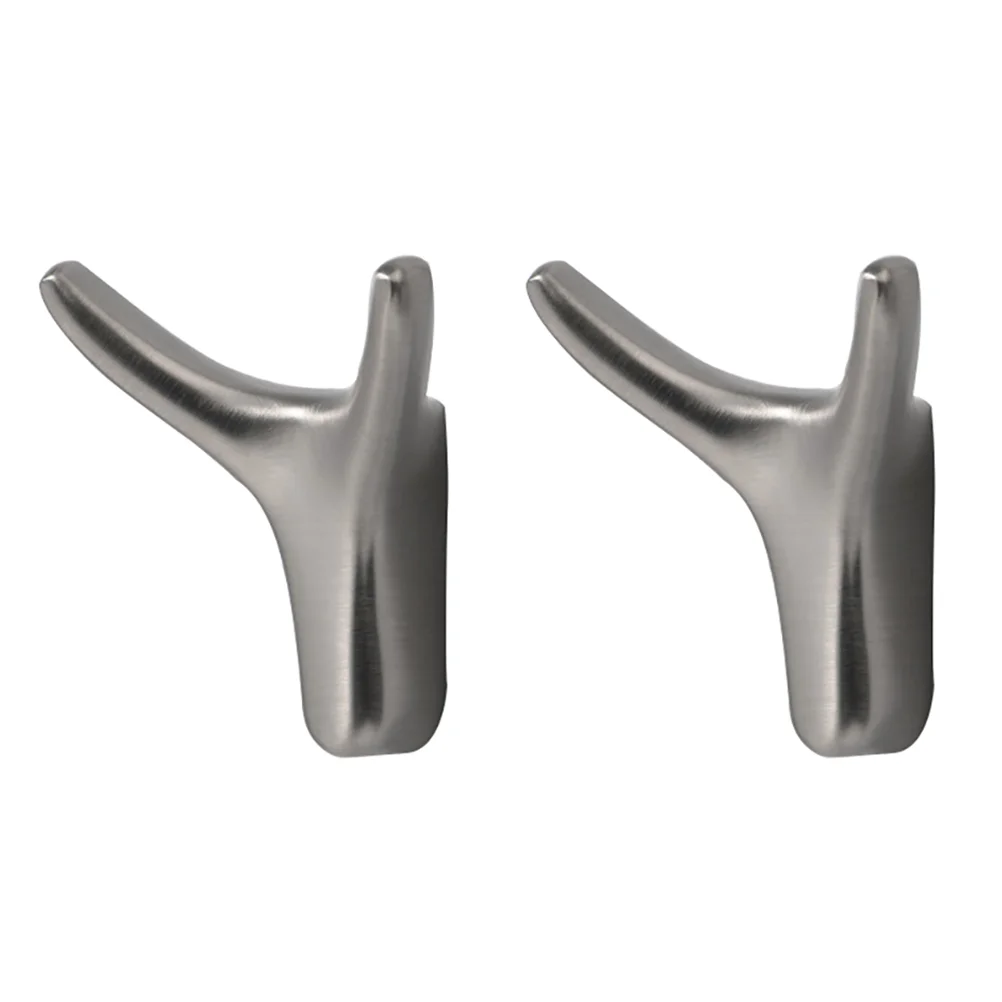 

2 Pcs Bull Clothes Hook Towel Hanger Bathroom Key Zinc Alloy Material Bedroom Hanging Holder
