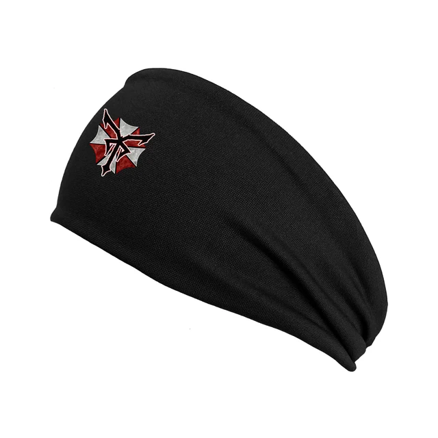 Umbrella Corporation Nonslip Elastic Folds Yoga Hairband Fashion Wide Sports Headband Running Accessories Stretch Hair Band RE25