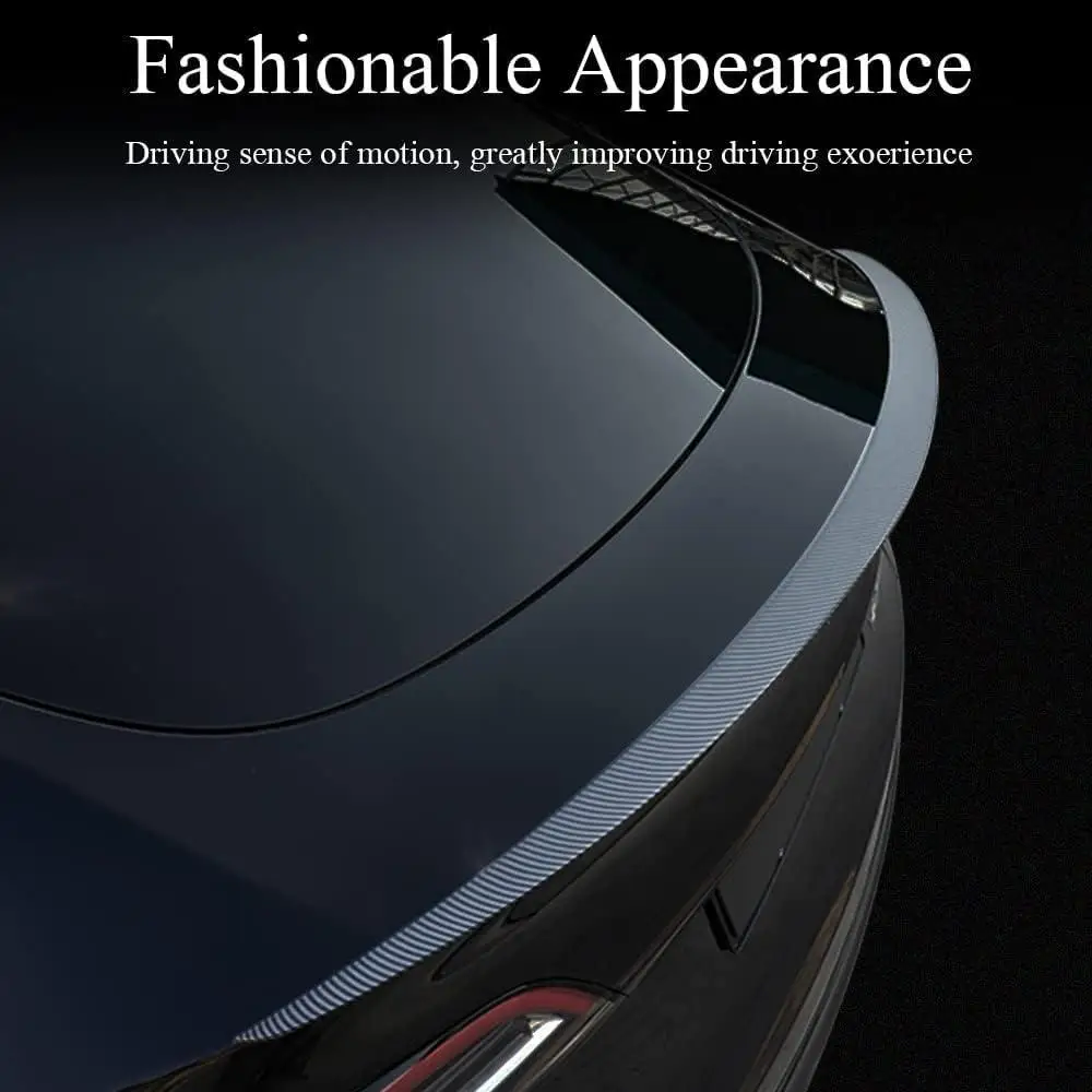 Carbon Fiber Wing Trunk Lid Spoiler Tesla Model 3 17-23 Highland Model Y 21-24 Exterior Accessory car rear wing spoiler car roof spoiler