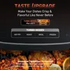Air Fryer 9-in-1, Compact & Large 6-Qt, Fast Turbo Modes, 90°–450°F Even Results With Precise Temperature Control 3