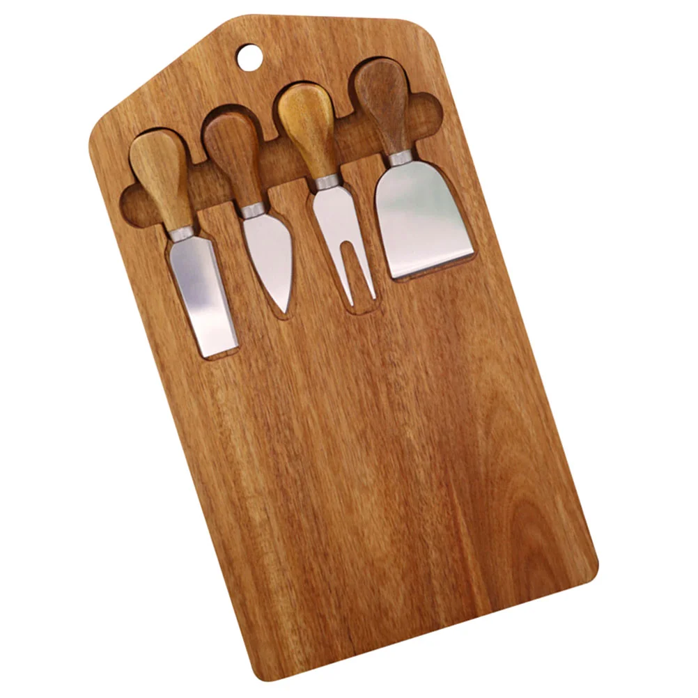 

Wood Cheese Board Cutting Easy Carry Chopping Camping Cleaning Tools Light Convenient Kitchen