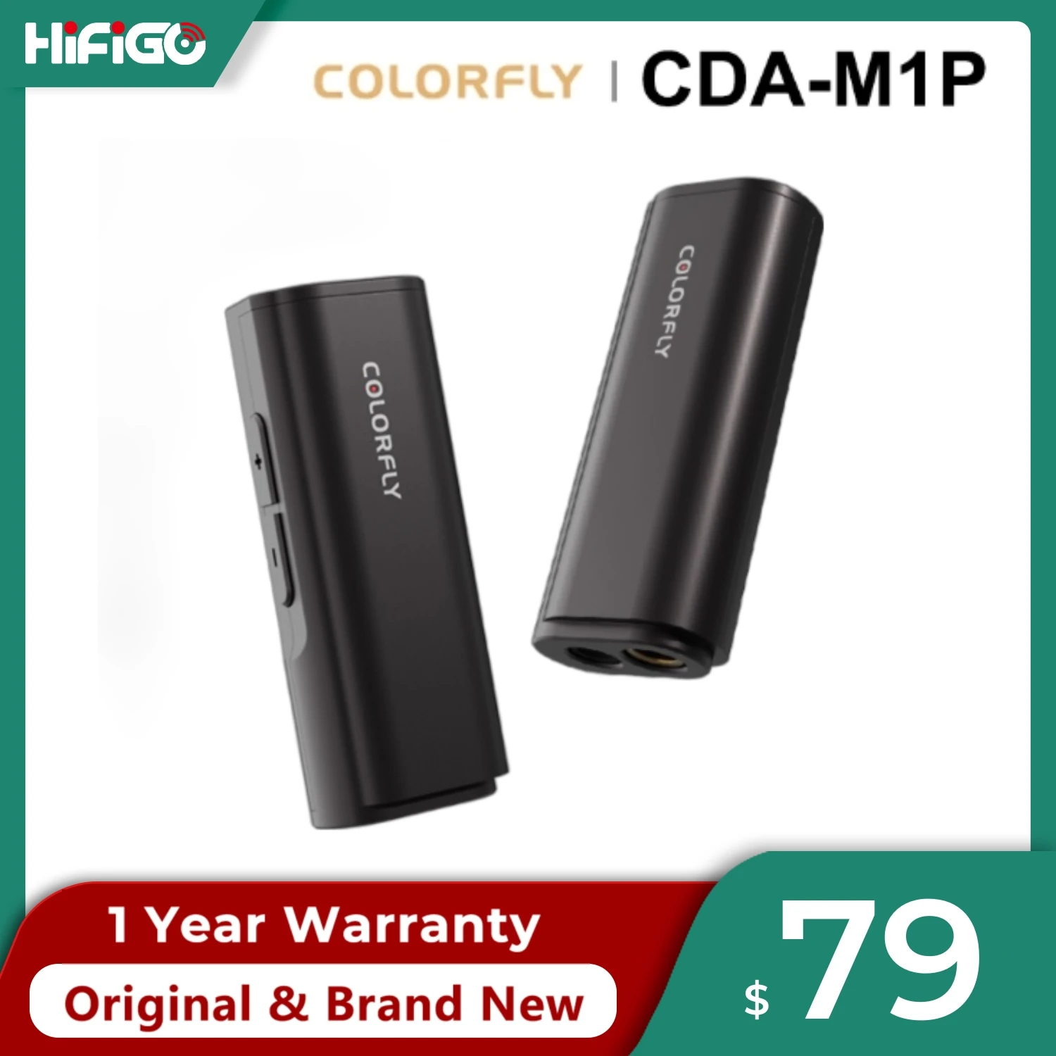 Портативный USB DAC/усилитель наушников AK4493SEQ чип PCM768 DSD512 3,5 + 4,4 мм выход COLORFLY CDA-M1P