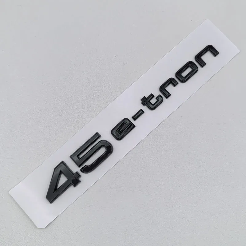 Sleek 3D ABS Logo E-tron GT Rear Trunk Emblem Badge