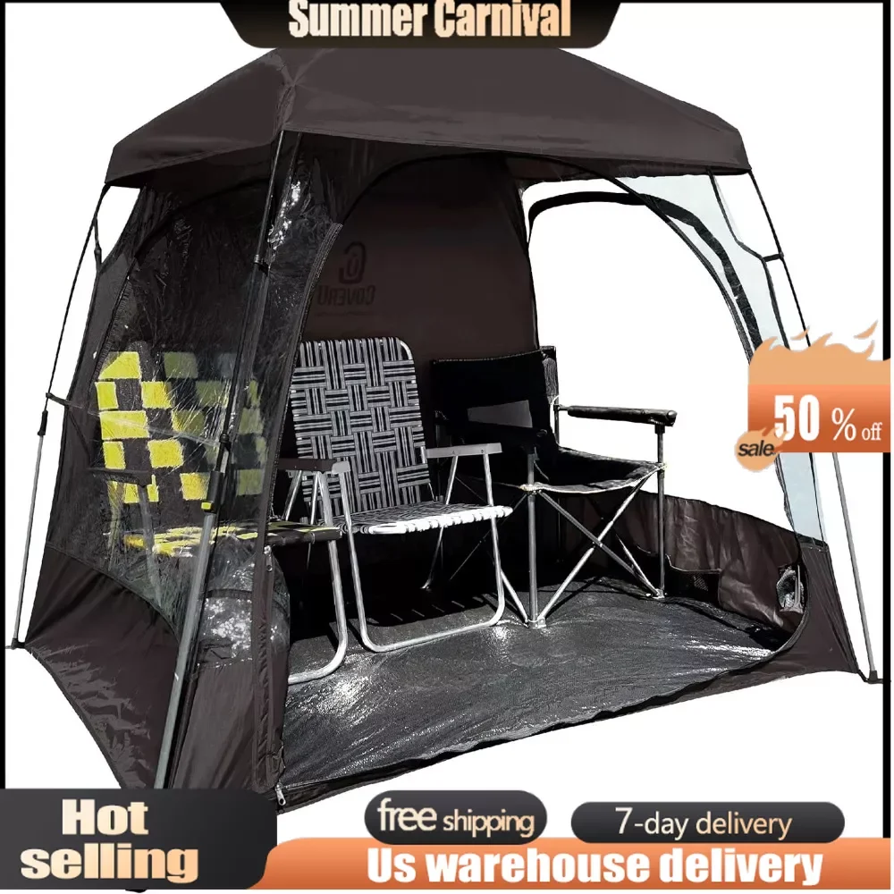 

Sports Tent Pod For 3-4 People - RAIN or Sun Protection – NEW Large Climate Canopy Shelter Freight free