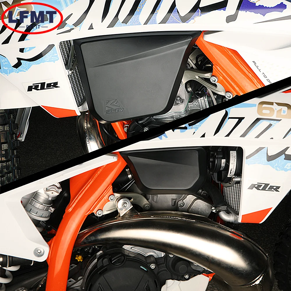 2024 Motorrad Modifikation Zubehör links und rechts Kraftstoff tanks chutz abdeckungen für ktm xc125 150 300 exc 2008-2014 Dirtbike – Detail 1
