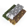 100% Cotton Multifunction Tactical Desert Skull Head Scarf Shemagh Arabic Keffiyeh Bandana Scarves 6