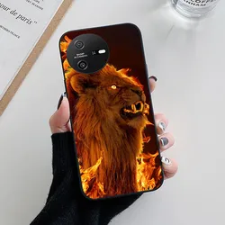 Fashion Panda Flower Soft Silicone Back Case Cover, Etui s for Oscal Tiger 12 (ON01JSZ)