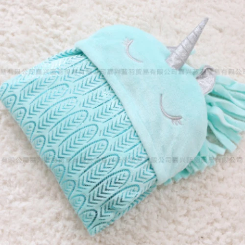 

Unicorn Blanket Kids Gift Hooded Wearable Cozy Blanket Unicorn Hoodie Cloak for Sleeping Traveling Unicorn Theme Party Supplies