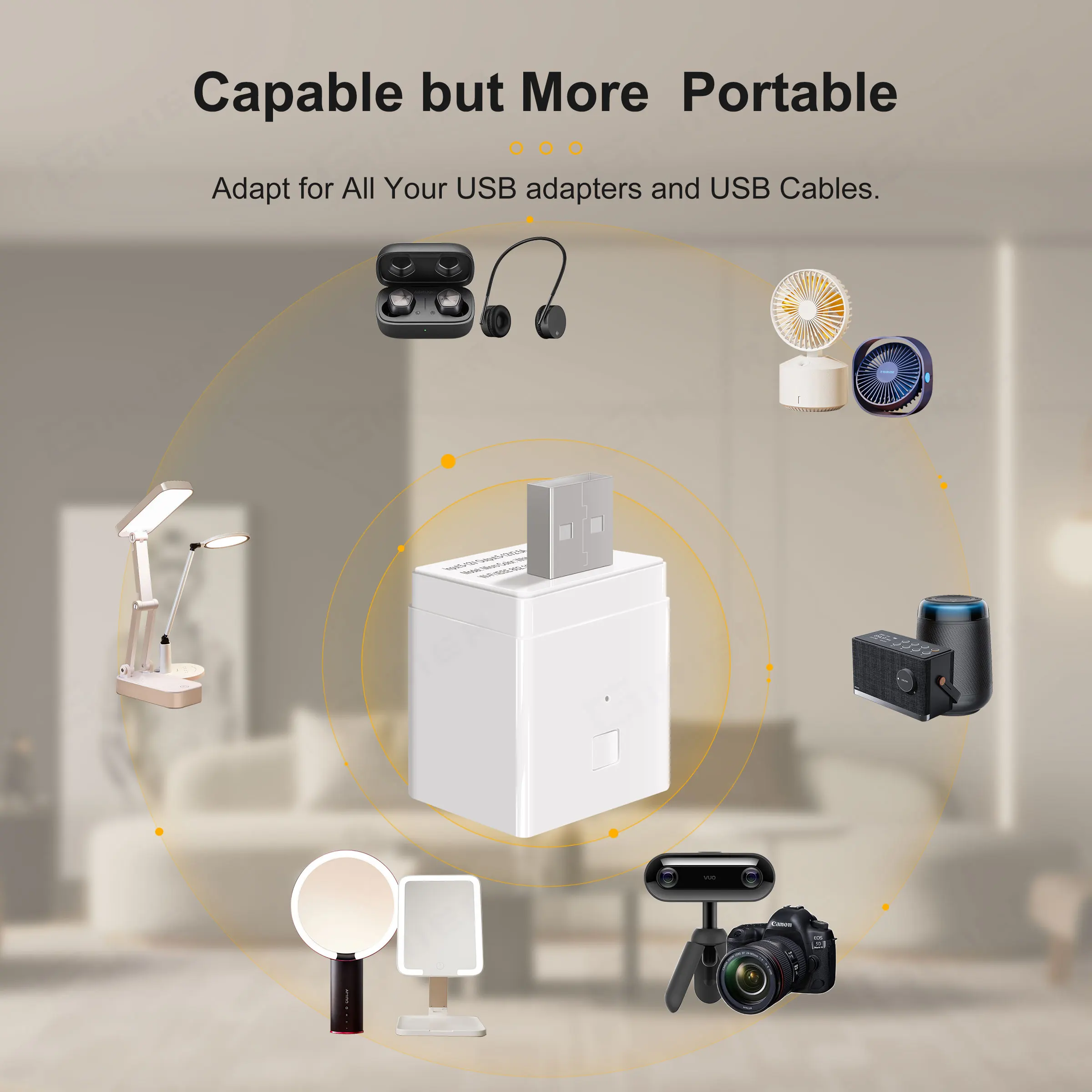 Tuya Smart Micro USB Adaptor Switch 5V WiFi Mini USB Power Adaptor Works Alexa Google Home Assistant Smart Home usb power adaptor