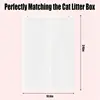 Cat Litter Box Liners For Petsnowy SNOW+ , Self-Sealing Waste Drawer Bags For Automatic Cat Litter Box 30Pcs 6