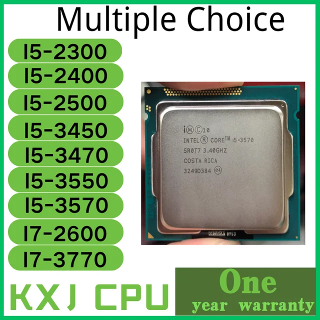 Intel Core i7 4770 2個+ i7 3770 + i5 2300