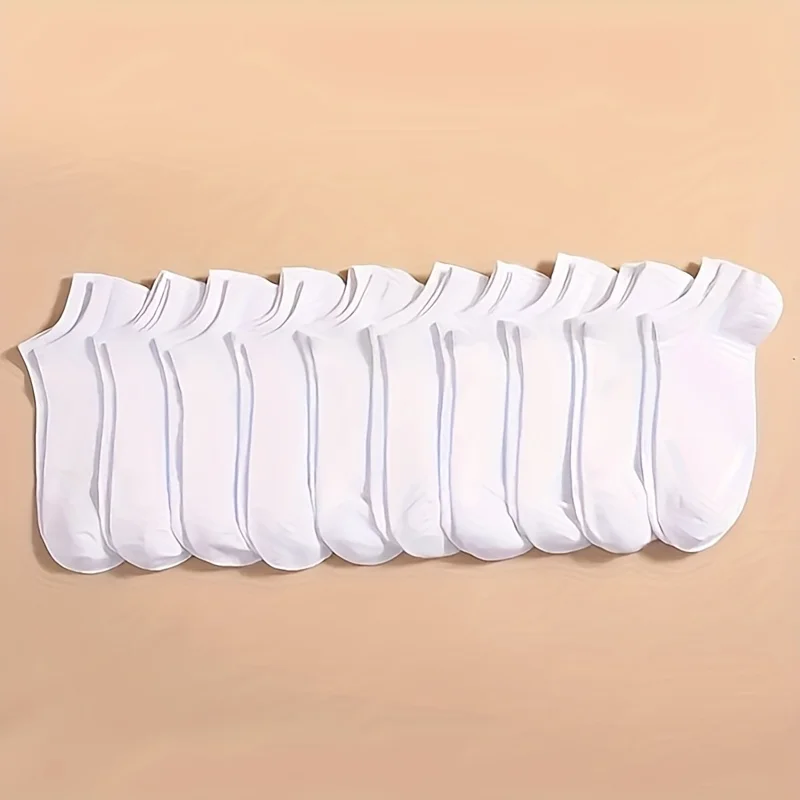 10 Pairs white