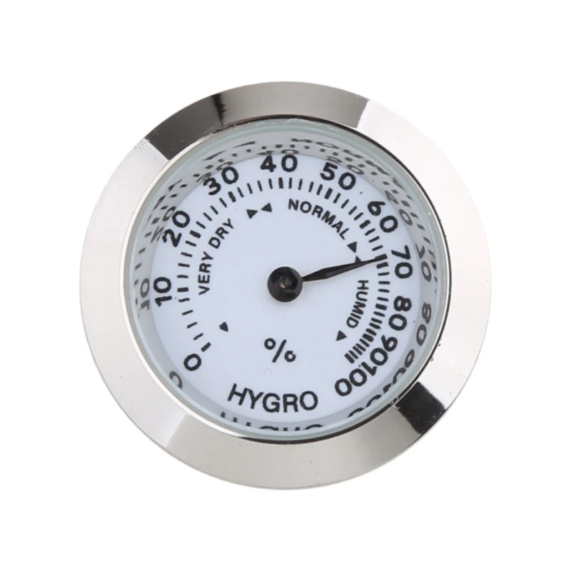 Mini Analog Thermometer Hygrometer Humidity Meter Gauge Room Indoor  Temperature