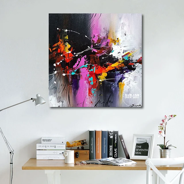 Abstract Canvas Picture Contemporary Wall Art Canvas For Acrylic Painting  Colorful Acrylic Artwork Hot Selling Idea Design Decor - AliExpress