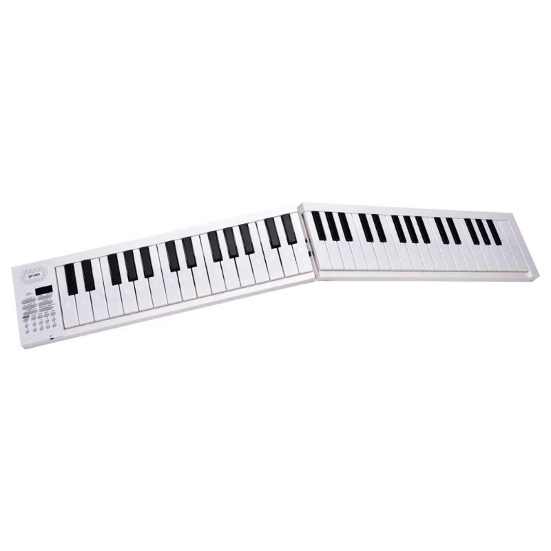 61 Key Foldable Electronic Piano Portable Piano Keyboard Digital Music Electronic Keyboard Musical Instrument Enduring electronic musical instrument midi control keyboard