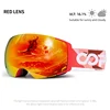 COPOZZ Professional Magnetic Ski Goggles Adult Anti-fog Ski Glasses UV400 Protection Snow Snowboard Goggle Eyewear 2
