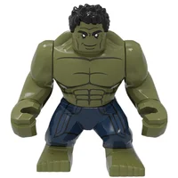 Disney Building Blocks Mini Model Figures Big Goblin Spiderman Iron Man Venom Captain Hawk Deadpool Technic Armor City Gift Toys 2