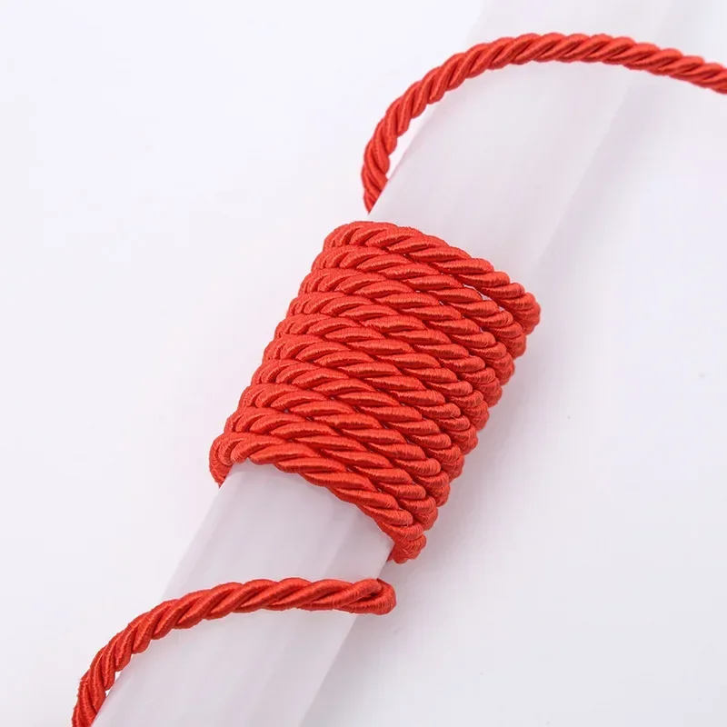 PH PandaHall 18m Cordon tordu 5mm Corde d'artisanat Cordon de Polyester