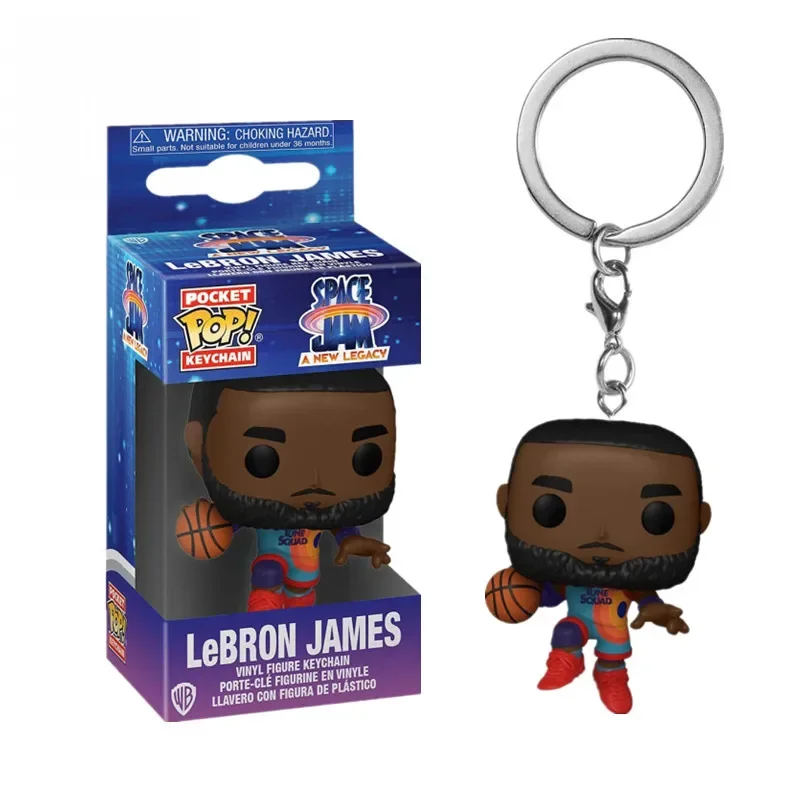 thumbnail image 2 of Llavero con forma de estrella de LeBron James Funko Pop 2022, figura de acción de PVC, regalo de bolsillo, regalos de cumpleaños para niños, 2 of 5