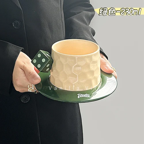 Kawaii Ceramic Tea Cup Nordic Funny Reusable Espresso Coffee Cup