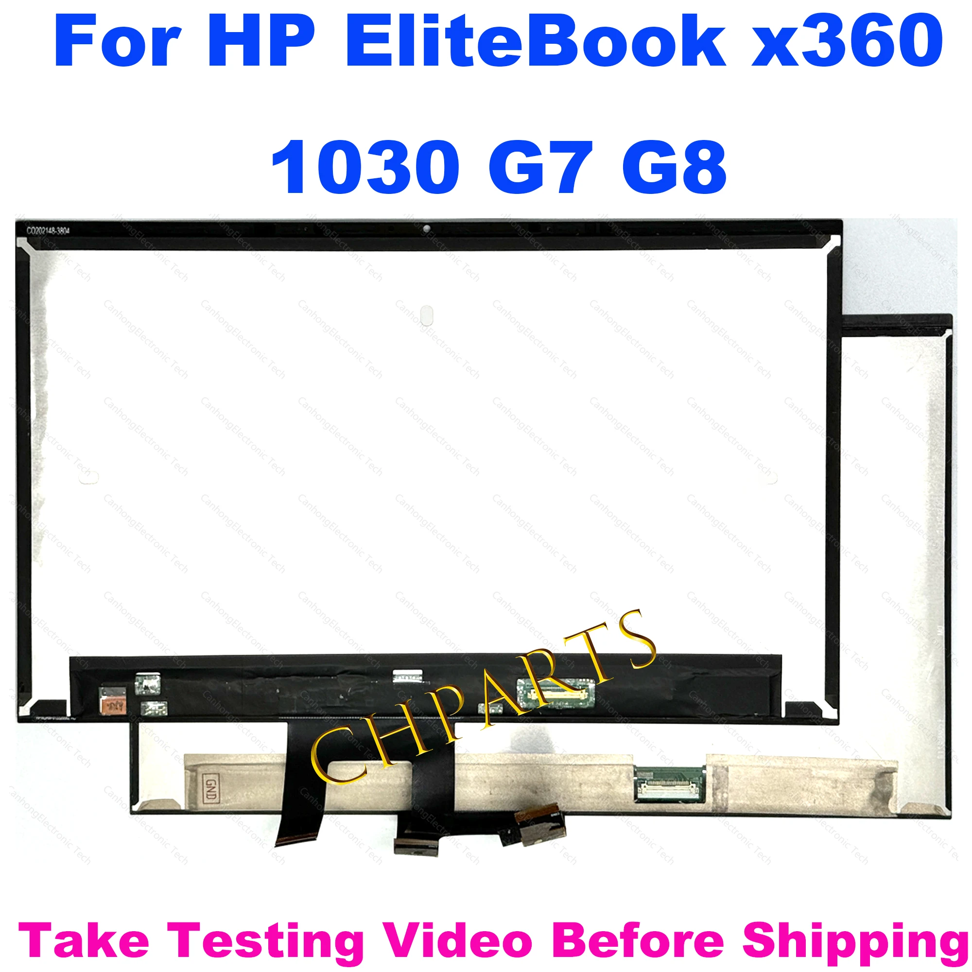 

For HP EliteBook x360 1030 G7 1030 G8 LCD Touch Screen Digitizer Full Assembly FHD Display 1080P