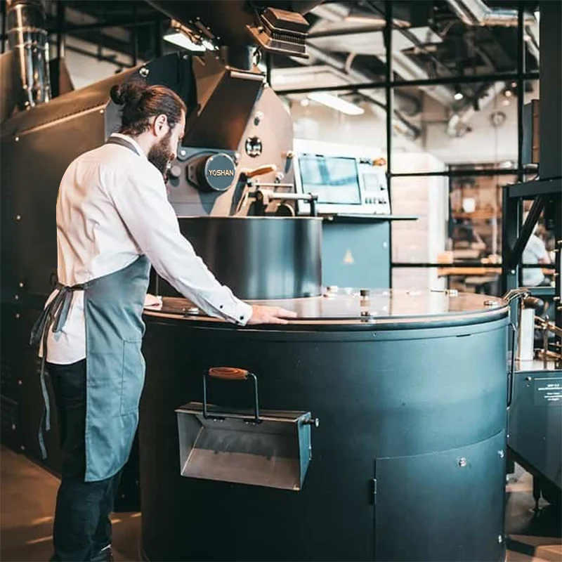 Factory Coffee-roasting-machine-price Automatic Espresso Roasting Machine Tostadora De Cafe 2500 Kg Coffee Roaster