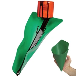 Plaque de guidage d'huile d'entonnoir de voiture pliable et Flexible, outil de vidange, moto, camion, moteur automobile, huile, essence, outils de remplissage, accessoires 