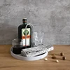 Epeiushome Nordic Ins Style Desktop Round Tray U-shaped Handhold Sundry Key Cosmetic Perfume Storage 3
