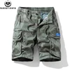 New Men Summer Outdoor Leisure Camouflage Comfortable Shorts Men Elastic Waist Loose Straight High-Quality Design Shorts Male 5