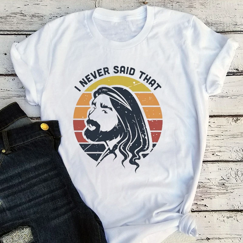 

Футболка с Иисусом для христианства, женская одежда для христианства, футболка унисекс с Иисусом, одежда для религиозной эстетики, повседневные топы