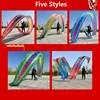 3D Leading 8/10/12m Square Fitness Dragon Dance Red Adult Chinese New Year Dragon Dances Ribbon Stage Performance Props 6