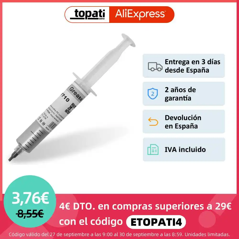 Материал теплового интерфейса Halnziye HY710 3 17 Вт/м-k 30g шприц серебристая составная