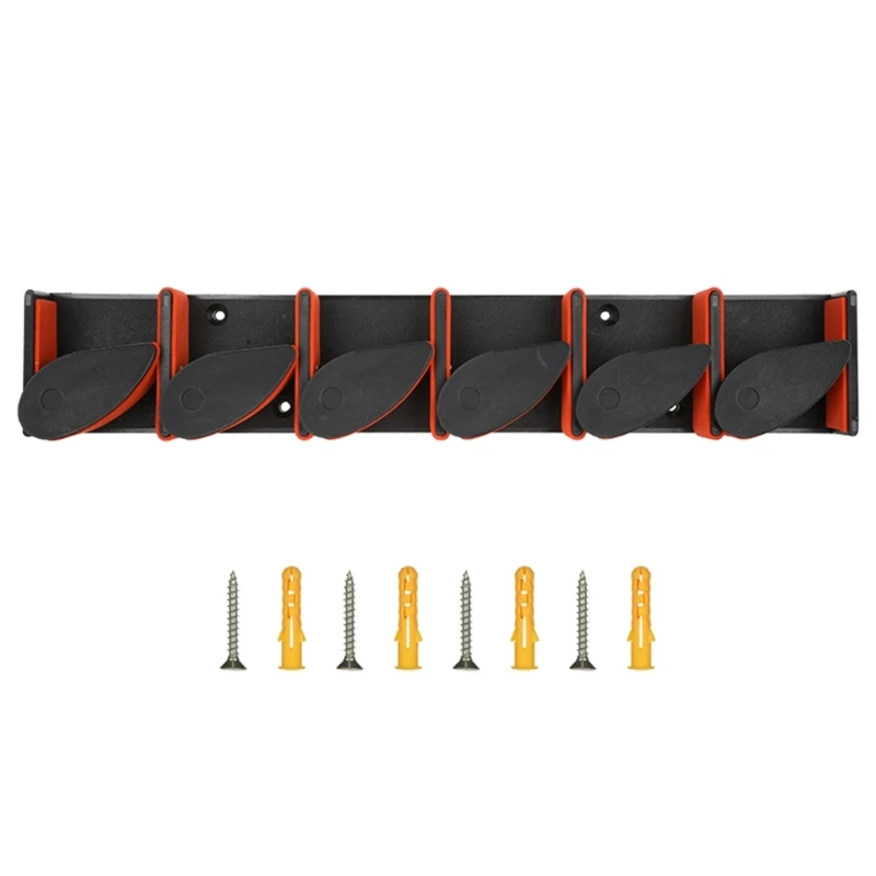 Wall Mounted with Foam, Horizontal 6 Rods Storage Fishing Rod Stand Organizers