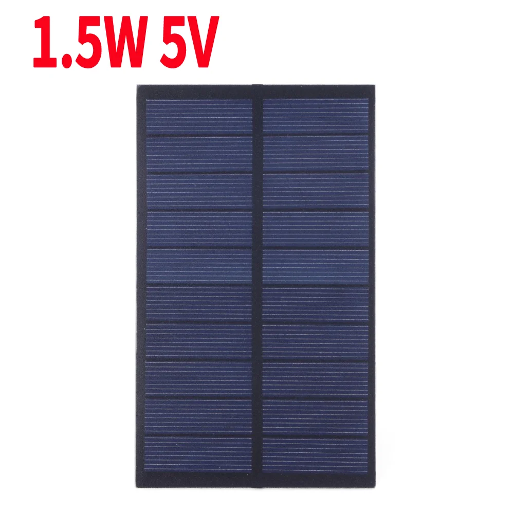 1.5W 5V Solar Panel DIY Battery Chargers Mini Solar System for 3.6-5V Tablet Panel Toys/Lights Portable Cell portable solar panel solar charger panels solar battery charger solar panels solar charger