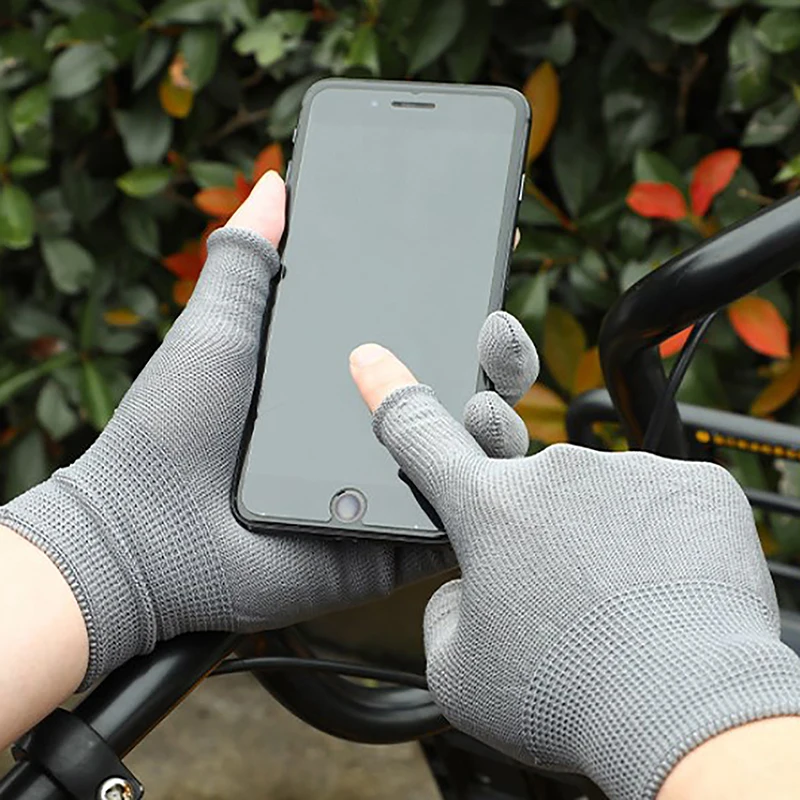 Nylon Breathable Touch Screen Gloves Half Finger Full Finger Gloves Outdoor Mitten Work Thin Hunting Shooting Mitten