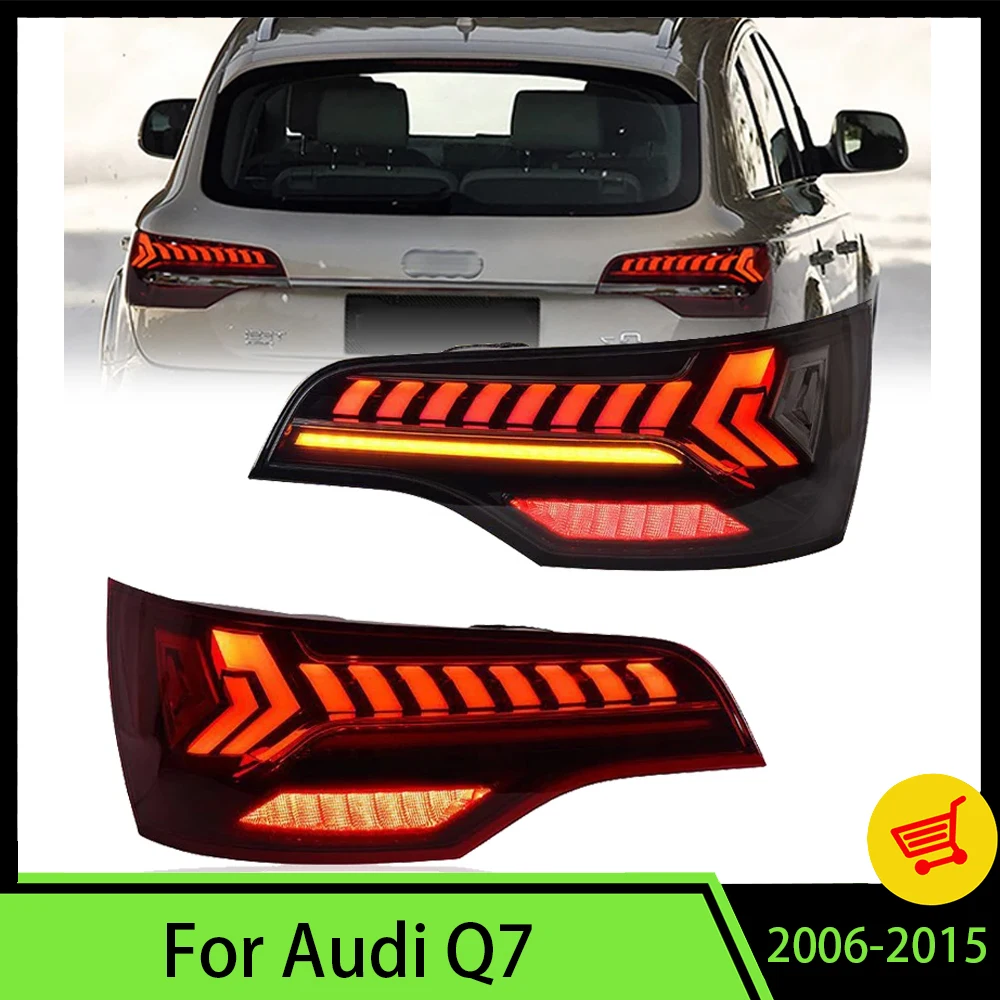 

2Pcs Rear Lights for Audi Q7 2006-2015 LED Tail Lights Car Styling Tail Lamp DRL Brake Reverse Stop Lamp Automotive Accessories