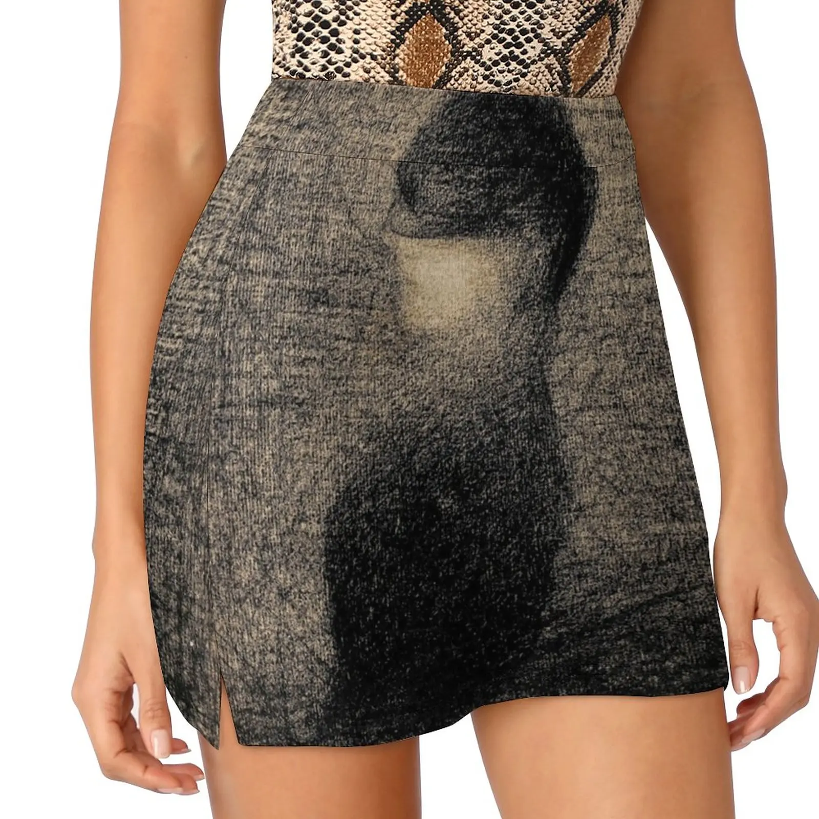 Georges Seurat - La Voilette Light proof trouser skirt korean style clothes women's summer clothing 2024