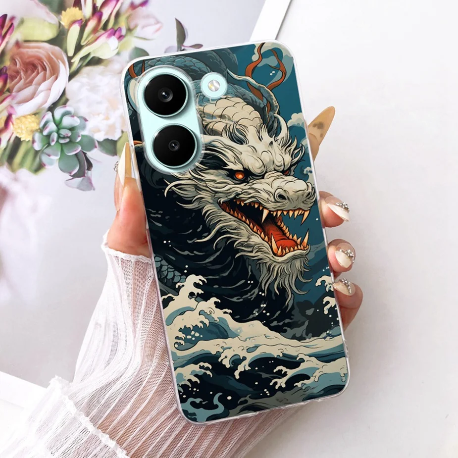 Cute Cat Luxury Painted Soft Silicone Phone Case - Stylish Cover