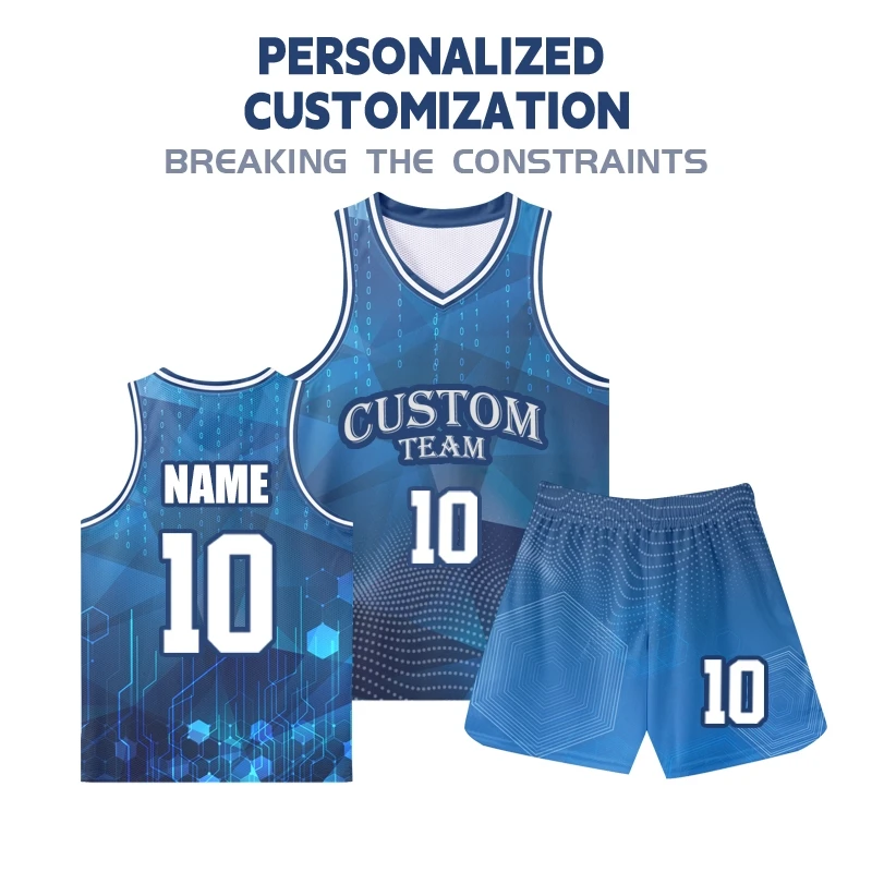 Custom Full Sublimation Mens Basketball Uniforms Retro Basketball Clothes Breathable Collage Basketball Jersey With Name VL438