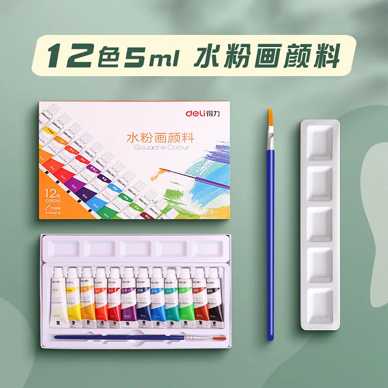 24 Colors Professional Oil Painting Paint Drawing Pigment 12ml Tubes Set Artist Art Supplies