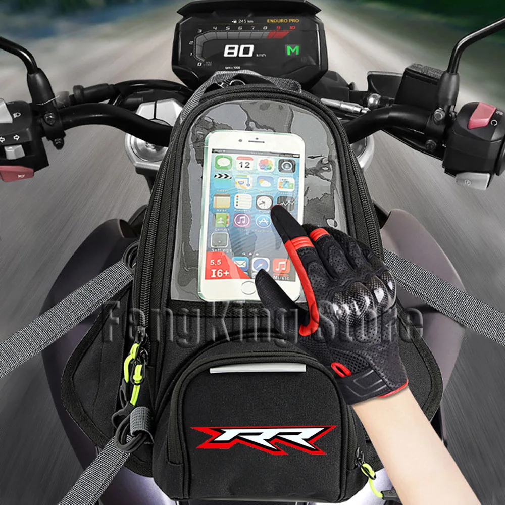 X-TRAINER RR RS 4T RR2T 250 300 350 400 390 430 450 오토바이 마그네틱 라이딩 가방, 내비게이션 연료 탱크 가방, 대형 스크린