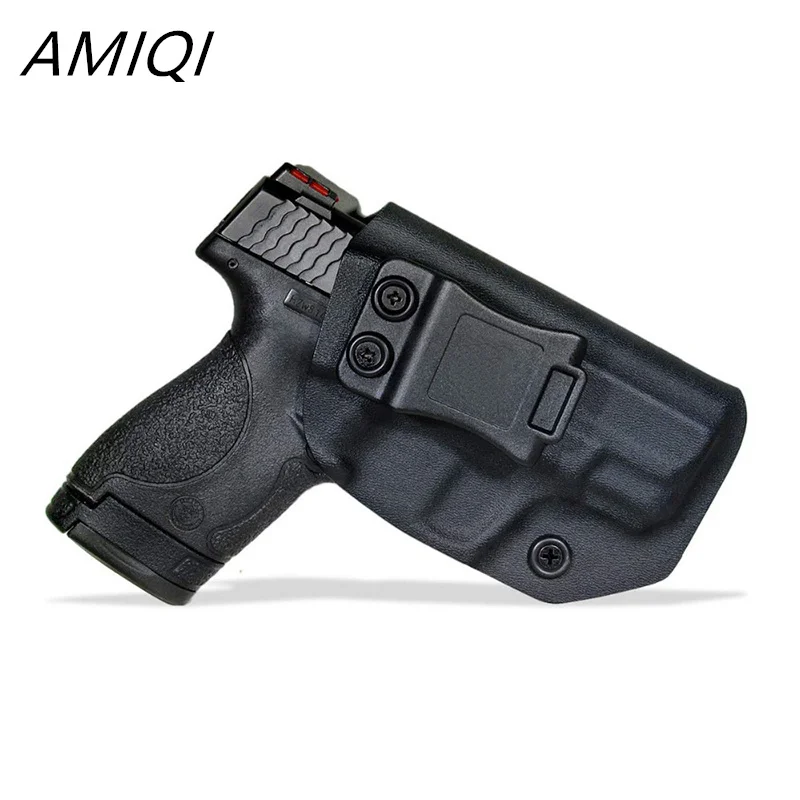 

AMIQI Tactical Holster Hidden Carrying Case IWB Left Right Universal Gun Bag Suitable for the M&P Shield 2.0-9mm .40 S&W Model
