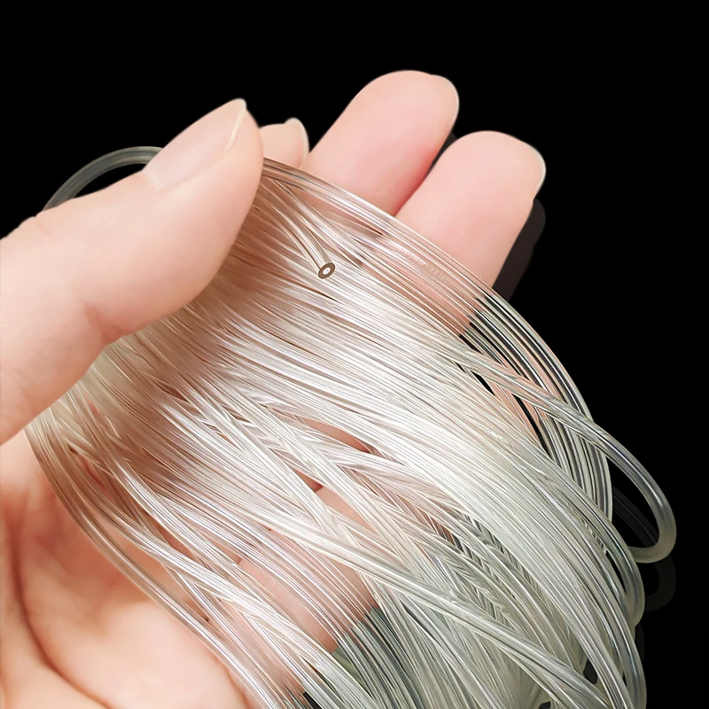 Transparenter PVC-Kapillarrohr, kleiner Kunststoffschlauch mit Anti-Biegung und Anti-Riss- und Innendurchmesser 0,5/0,8/1/1,2/1,5/2/3 mm – Detail 5