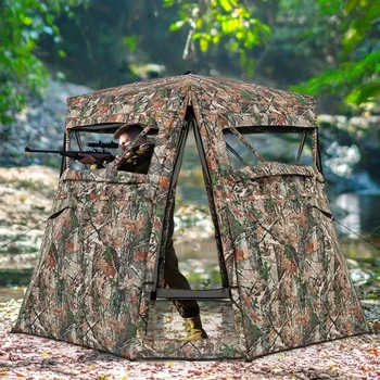 Camouflage Hunting Blind Tent 1