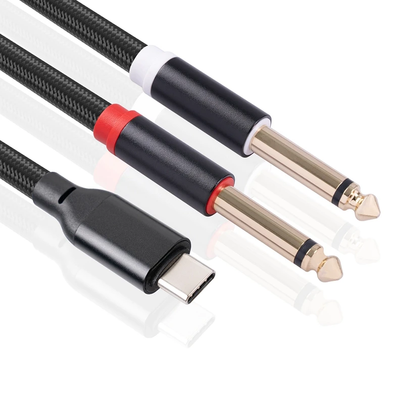 USB C- 6.35Mm  ׷ ̺, Ÿ C- 6.35Mm  ڵ, Ʈ Ƽ̵ Ŀ