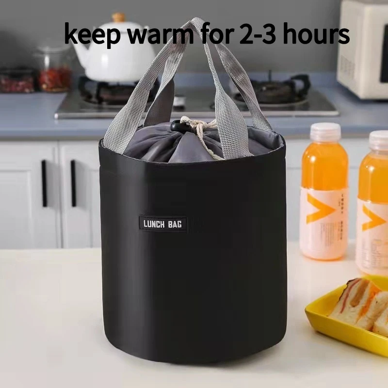 530/710ML Thermo Flask Hot Food Container Thermal 1/2 Layer Insulated Lunch  Box