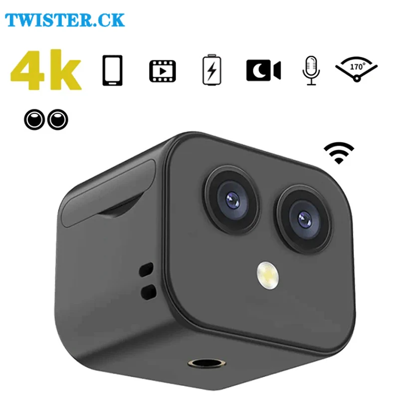 WiFi Mini IP Camera HD 4K Wireless Security Surveillance Micro Dual Cam Night Vision Smart Home Sports Monitor Built-in Battery 7 Sfc8b6e7dd16d4631982982cbb58a61c7r WiFi Mini IP Camera HD 4K Wireless Security Surveillance Micro Dual Cam Night Vision Smart Home Sports Monitor Built-in Battery